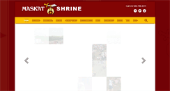 Desktop Screenshot of maskatshrine.com
